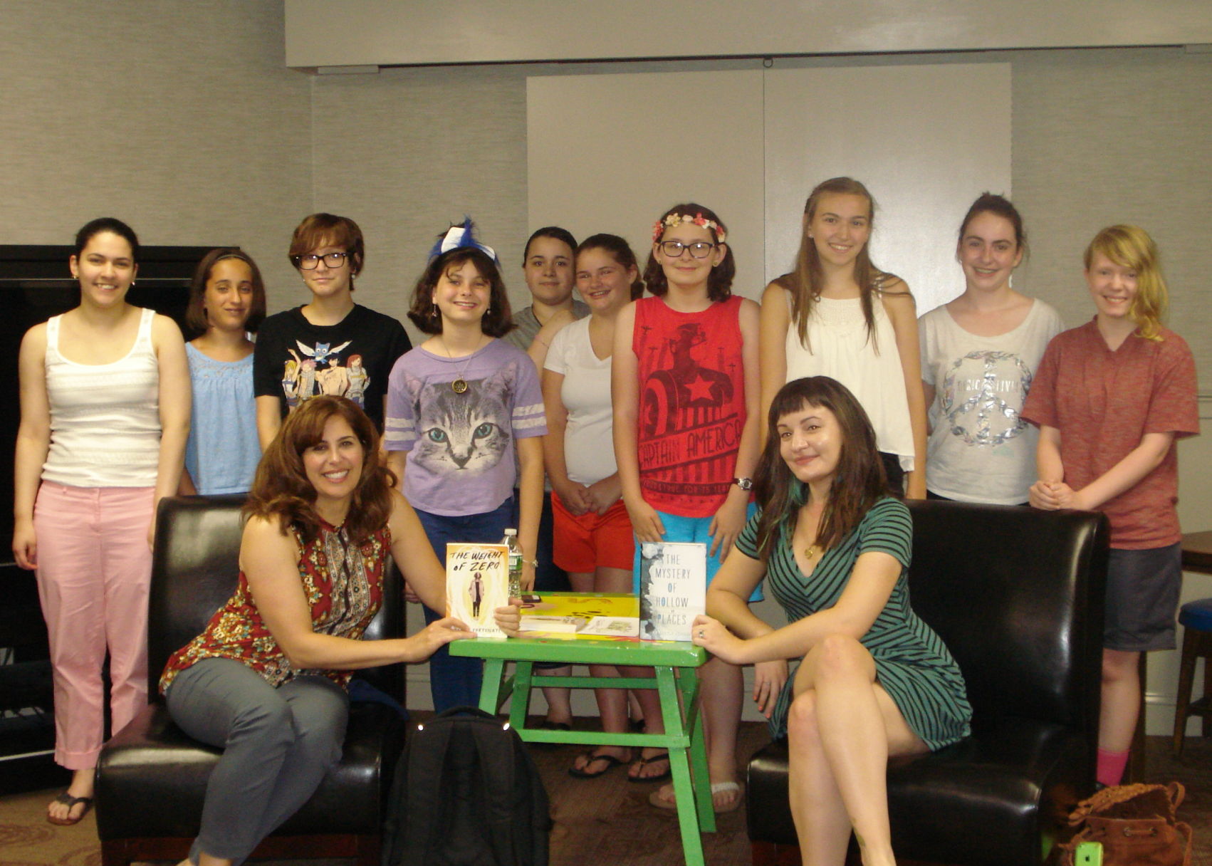 AUTHORS VISIT THOMASTON LIBRARY